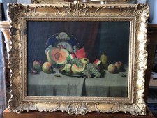 Dipinto olio su tela “ Natura morta “
