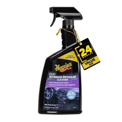 Meguiar's Quik Interior Detailer Spray 24oz Car Cleaner Protectant