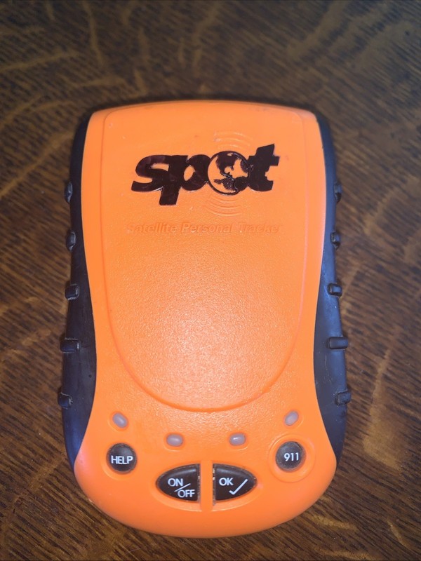 Spot Gen 1 Orange Handheld Satellite Technology Personal GPS Tracker/Messenger