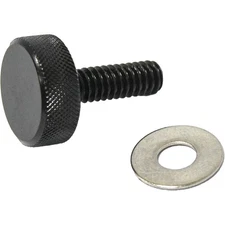 Harddrive Knurled Seat Knob 1/4-20 Brake1/4-20 Black 05-330BK