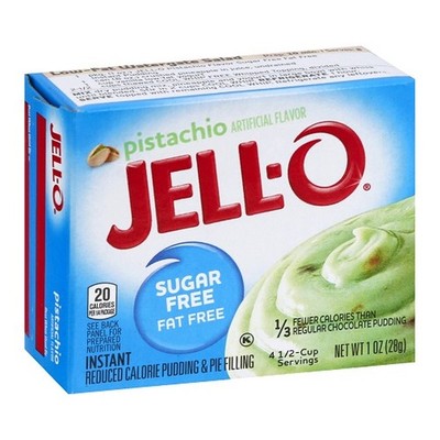 Jello Sugar Free Pistachio Instant Pudding & Pie Filling Mix