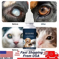 Eye Drops for Pets Bacterial,Viral and Fungal  Infections Dog Cat Treatment US