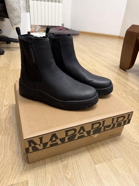 Men Napapijri Boots Black 41