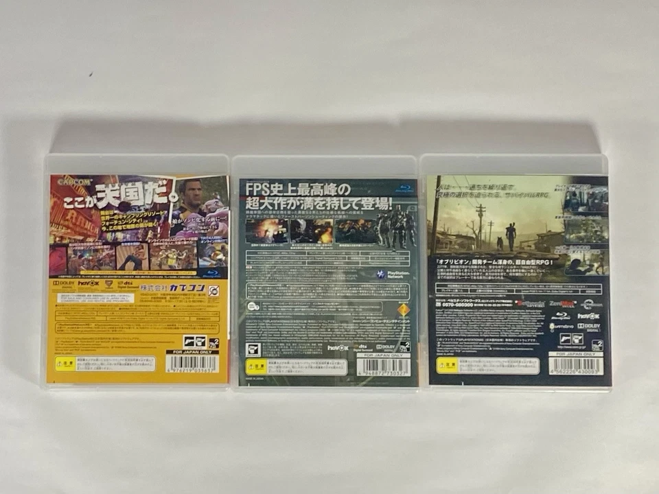 Lot3 PS3 Dead Rising 2 & Killzoone 2 & Fallout 3 - Sony PlayStatiin 3 Japan Game - Image 2 of 4