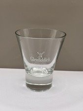 Glenfiddich Single Malt Scotch Whisky Heavy Base Conical Glass Tumbler