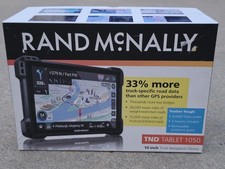Rand McNally TND Tablet 1050 Rugged GPS Truck Route Navigator 2.0 Box Accesories
