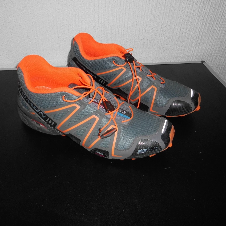 Salomon Speed Cross 3 Sportschuhe Laufschuhe Schuhe Gr. 45 1/4 Freizeitschuhe - Bild 2 von 4