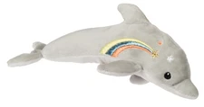 Mary Meyer Dream Seeker Gray Dolphin Plush Toy, 8"