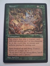 Aluren MP MTG Magic the Gathering Tempest Reserved List