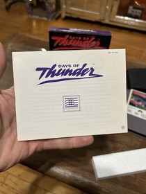 Days of Thunder (Nintendo Entertainment System, 1990) NES Complete CIB w Foam