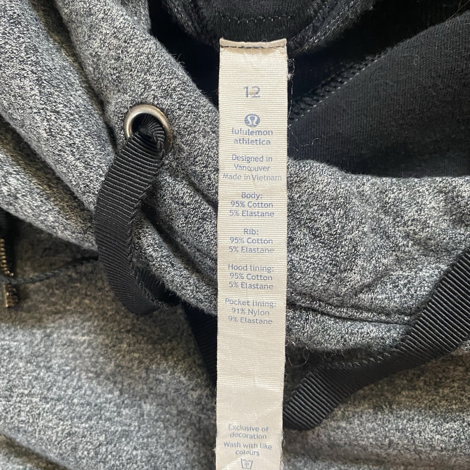Lululemon 12 Split Pullover Hoodie Sweatshirt Hea… - image 13