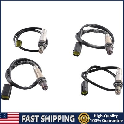 4pcs Up & Downstream Oxygen Sensor Fit For Infiniti QX56 M56 5.6L 2011 2012 2013