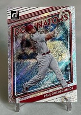 Paul Goldschmidt 2022 Panini Donruss #D-9 Dominators Rapture Cardinals