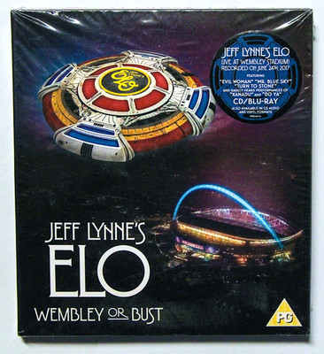 Jeff Lynne's ELO Wembley Or Bust 2 CD + 1 Blu-ray ELECTRIC LIGHT ORCHESTRA