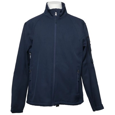 Crane, Softshelljacke, Herren, Größe: 52/54, Blau, Elasthan/Polyester #HC9