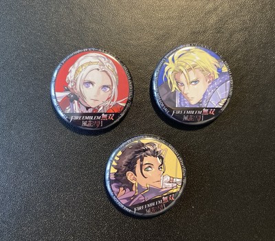 Fire Emblem: Three Hopes Magnets - Three Houses - Claude, Dimitri, & Edelgard