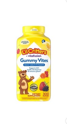 L'il Critters Gummy Vites Complete Multivitamin, 300 ct.