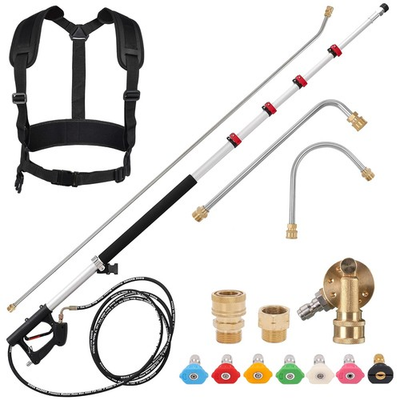#ad Telescoping Gutter Wand 24ft Pressure Washer $212.58