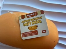 New Jumbo Squishy Squeezy HOT DOG TikTok Viral Rare SQUISHY