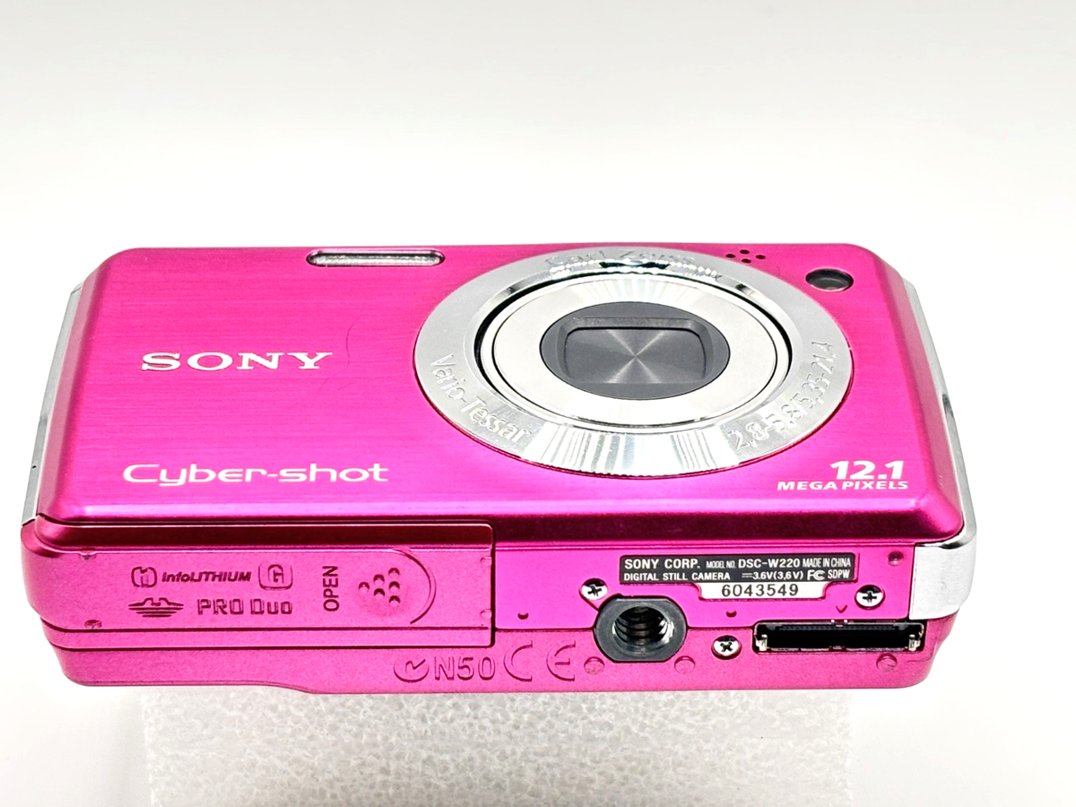 動作確認済 SONY cyber shot DSC-W220 ピンク Buy Sony Cyber-shot DSC-W220 12.1MP Digital Camera - Pink online