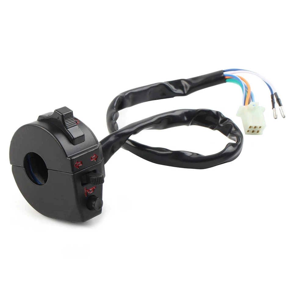 Interruptor izquierdo deportivo doble bocina luz señal de giro apto para Honda XL XR 250 400 650/600 Foto 3 de 4
