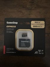 Nintendo Switch 2 GameStop 512GB Express Micro SD Card for Switch 2 BRAND NEW