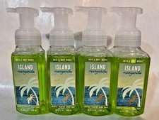 Bath  Body Works Island Margarita Gentle Foaming Hand Soap 8.75 Oz x4