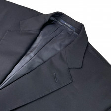 Ermenegildo Zegna Men's Recent Multiseason 100 Wool Blazer Navy Italy 44R