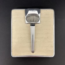 Tower Foreign Vintage Mechanische Personenwaage Glas Display Requisite Retro FUNKTIONIERT