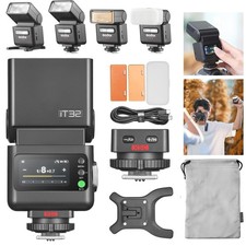 Godox iT32 TTL Camera Flash for Canon Magnetic Hotshoe HSS 1/8000s
