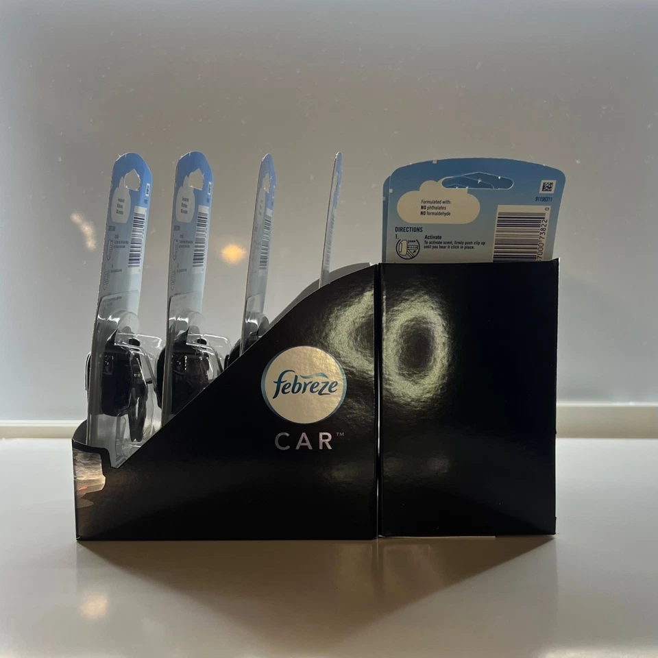 Febreze Unstopables Car Odor Fighting Car Vent Clip Fresh Scent .07oz 8 count - Image 4 of 4