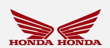 Custom Wings 1 PAIR Decal Vinyl Sticker for Honda Racing Cars, ATVs, MX, Truck