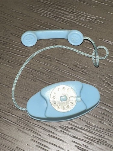 VINTAGE BARBIE SKIPPER DOLL PRINCESS BLUE PHONE ACCESSORY #1909 DREAMTIME  1960