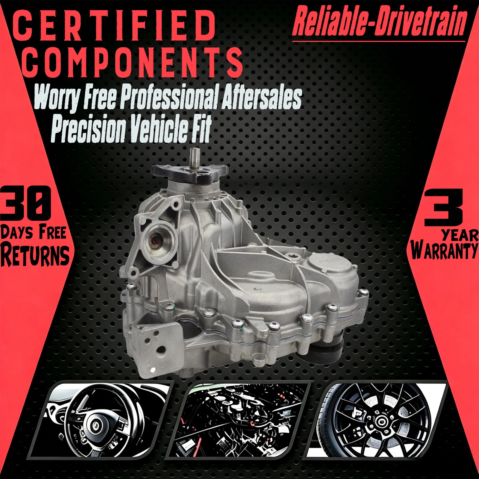 Maserati Ghibli 2017-2020 Rear Transfer case P/N 670100396