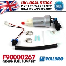 FOR WALBRO 450LPH High Performance Fuel Pump Install Kit TIA485-2 F90000267 E85