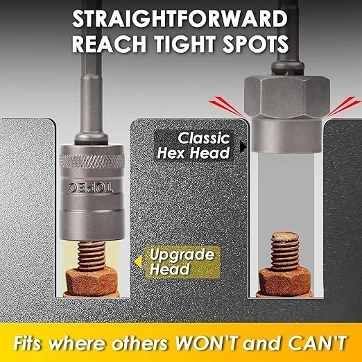 32PCS Bolt Extractor Kit,Stripped Bolt Extractor Socket Set,Rounded Bolt Remover Foto 2 de 4