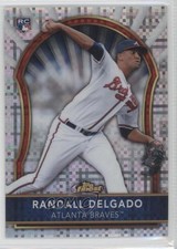 2011 Topps Finest X-Fractor 186/299 Randall Delgado #62 0a1