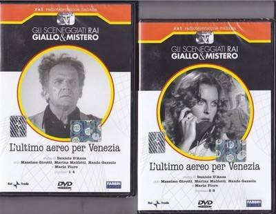 2 DVDs DAS LETZTE FLUGZEUG NACH VENEDIG mit M. Girotti Sceneggiati Rai komplett 1977