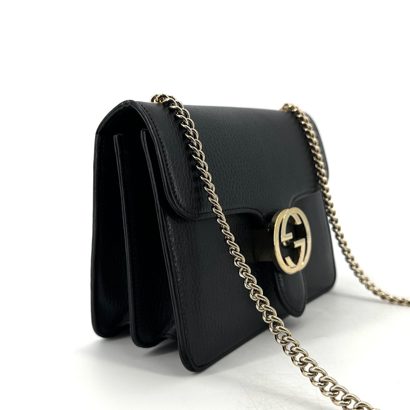 Gucci Interlocking Small Chain Crossbody Bag (510… - image 6