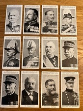 WILLS SCISSORS - Military Portraits 1917 - Choose the cards you need