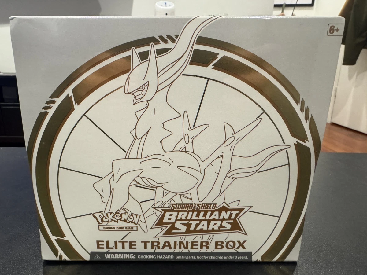 Pokémon TCG Brilliant Stars Collectible Card Game Sealed Boxes for