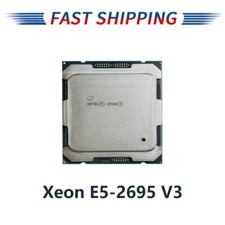 Intel Xeon E5-2695 V3 2.30GHz 14Cores 35MB 120W LGA 2011-v3 SR1XG CPU Processor
