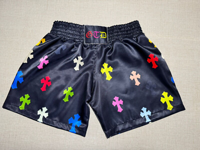 New Arrival Custom made Chrome Heart Boxing Gloves Short No