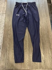 Mens Under Armour Shiny Blue  Jock Spandex Compression Tights XL