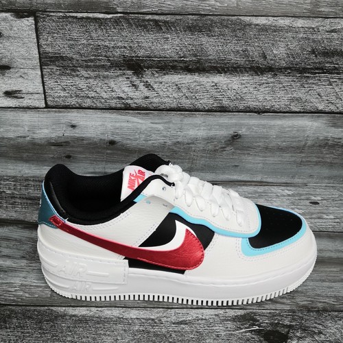 Nike Air Force 1 Shadow 'White Bleached Aqua' Tallas 38, 39 y 40  (DA4291-100) | eBay