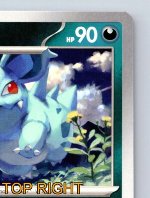 Nidorina HP 90 Sharp Fang Attack Stage One Blue Pokémon Card | eBay