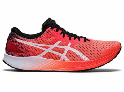 ASICS HYPER SPEED Womens Sunrise Red White Running Shoes Sneakers Size 10.5 NEW