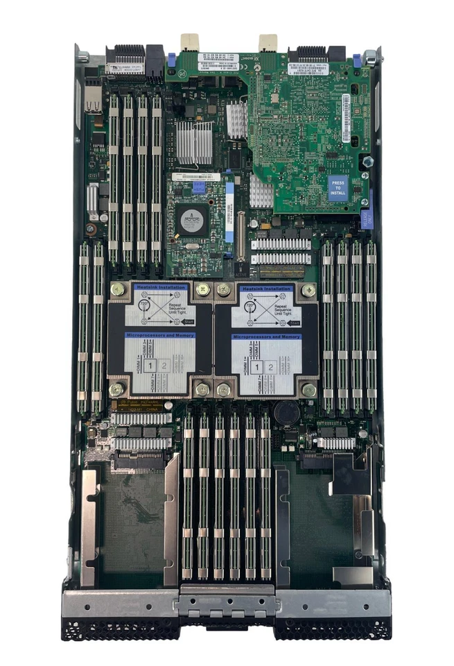 IBM BladeCenter 7875-AC1 HS23 2x 8-Core Xeon E5-2650v2 256GB RAM No HDDs 00Y5631 - Image 4 of 4