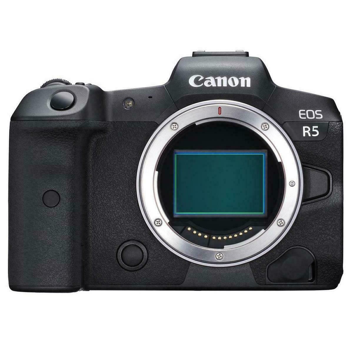 Canon EOS R5 Mirrorless Digital Camera Body 45 MP Full-Frame