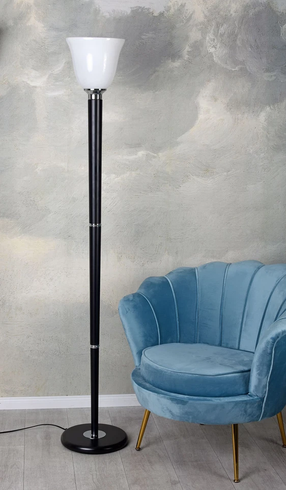 Lampe Art Deco Mazda Stehleuchte Bauhaus 30er Jahre Stehlampe Bodenleuchte Antik - Bild 3 von 4